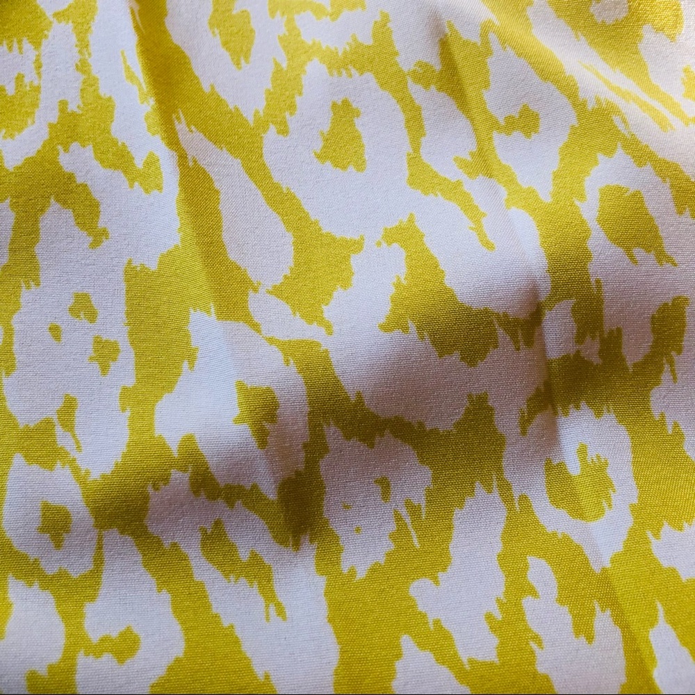 Yellow Green Leopard Print Halter Neck Maxi Dress - Picture 3 of 4